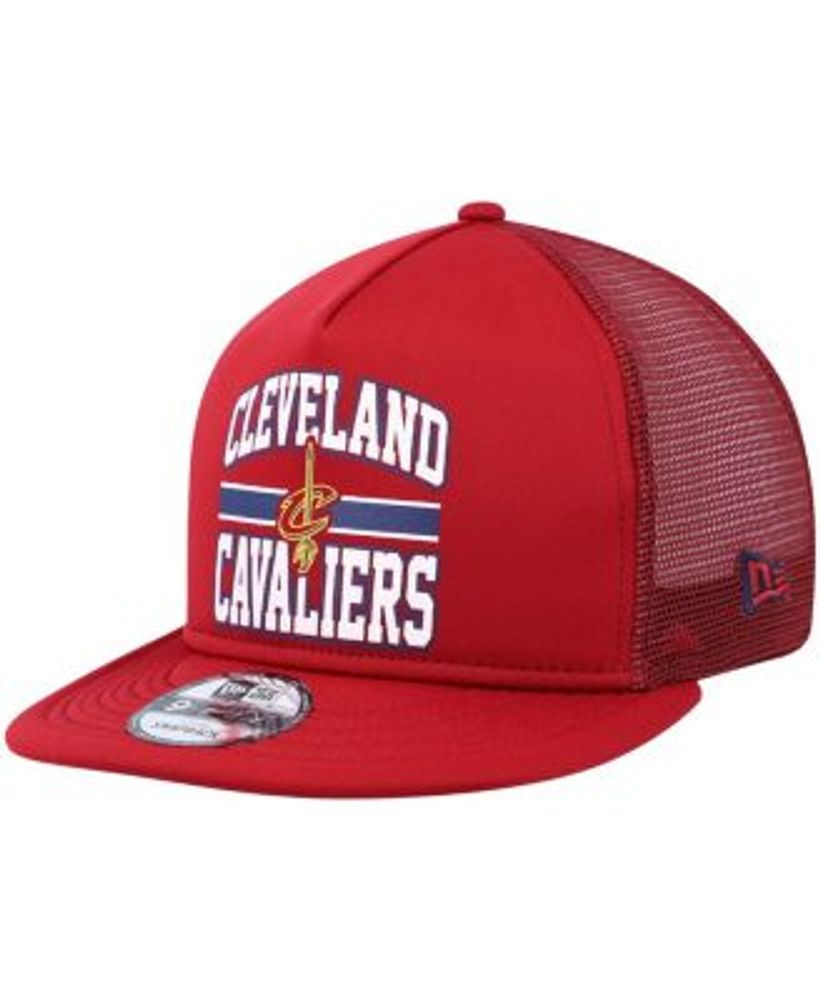 Men's Wine Cleveland Cavaliers A-Frame 9FIFTY Snapback Hat | Connecticut Post