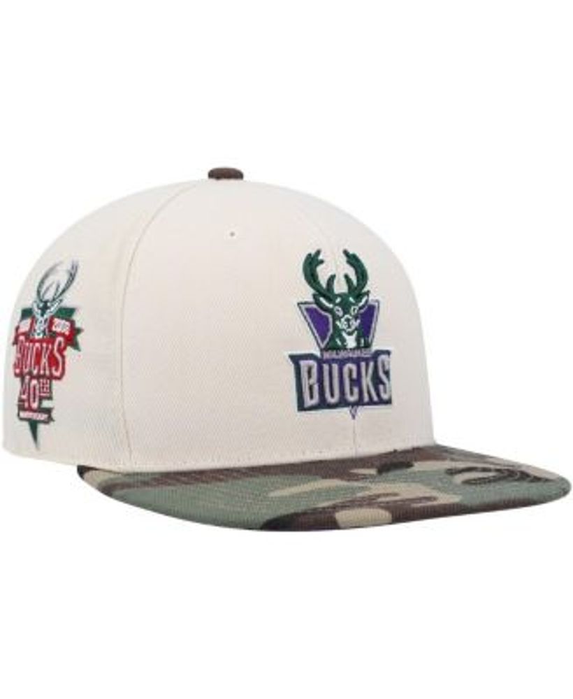 50th Anniv Patch Bucks Cap by Mitchell & Ness --> Shop Hats