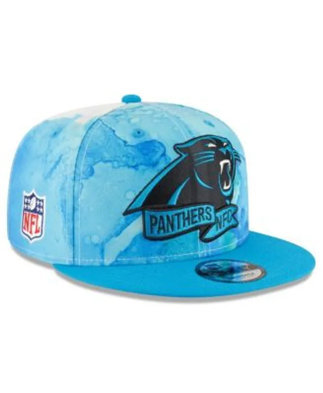 Men's New Era Blue/Black Carolina Panthers Team Script 9FIFTY Snapback Hat