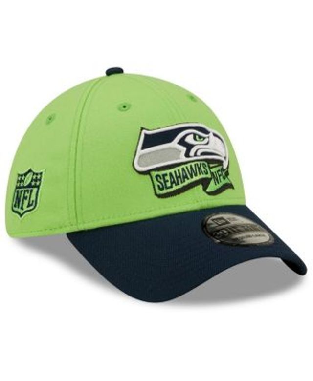 Men's New Era Neon Green Seattle Seahawks Core Classic 2.0 9TWENTY  Adjustable Hat - OSFA