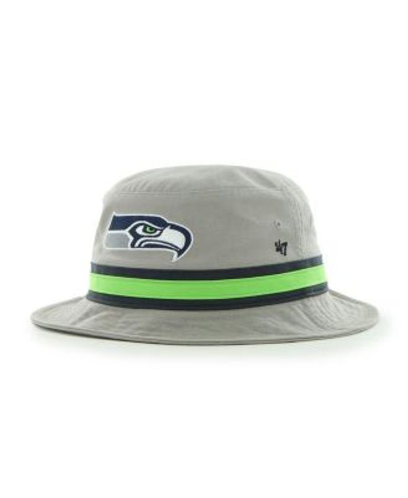 Men's '47 Midnight Green Philadelphia Eagles Striped Bucket Hat