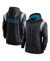 Nike Men's Black Carolina Panthers Performance Sideline Lockup Full-Zip  Hoodie