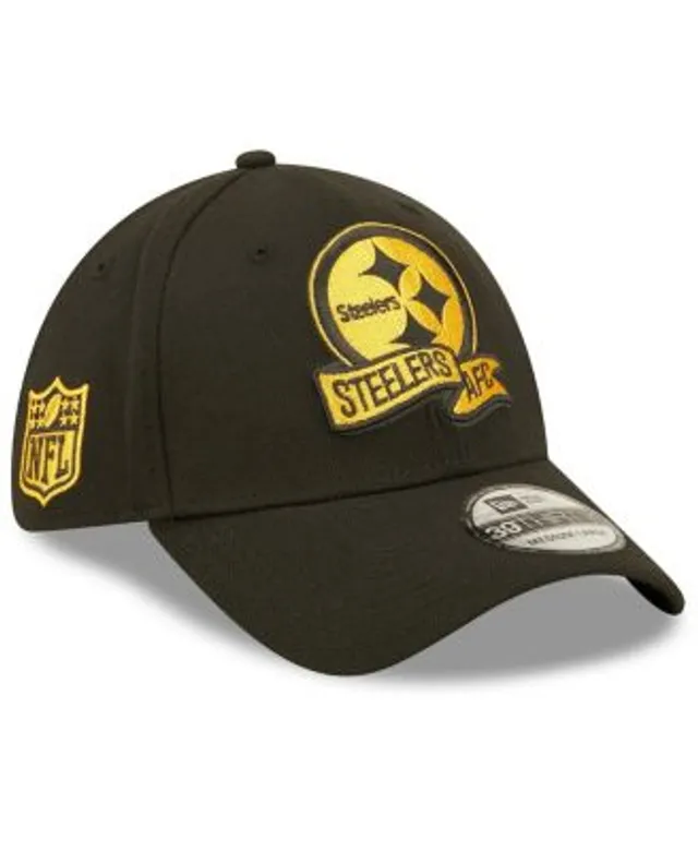 New Era Men's Pittsburgh Steelers 2022 Sideline 9FIFTY Ink Dye