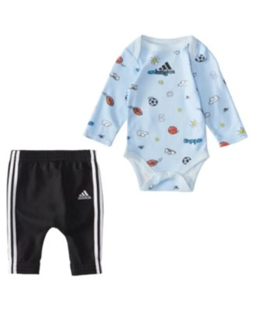Adidas Baby Boys or Girls Bodysuit and Pants, 2 Piece Connecticut Post Mall
