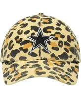 : '47 Women's Tan Seattle Seahawks Cheetah Clean Up