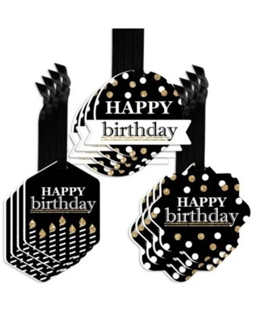 Large Birthday Gift Labels