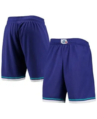 Men's Mitchell & Ness White Dallas Mavericks 1998-99 Hardwood Classics Swingman  Shorts