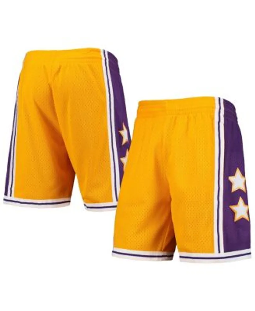 Youth Mitchell & Ness Navy Golden State Warriors Hardwood Classics Swingman Shorts Size: Large