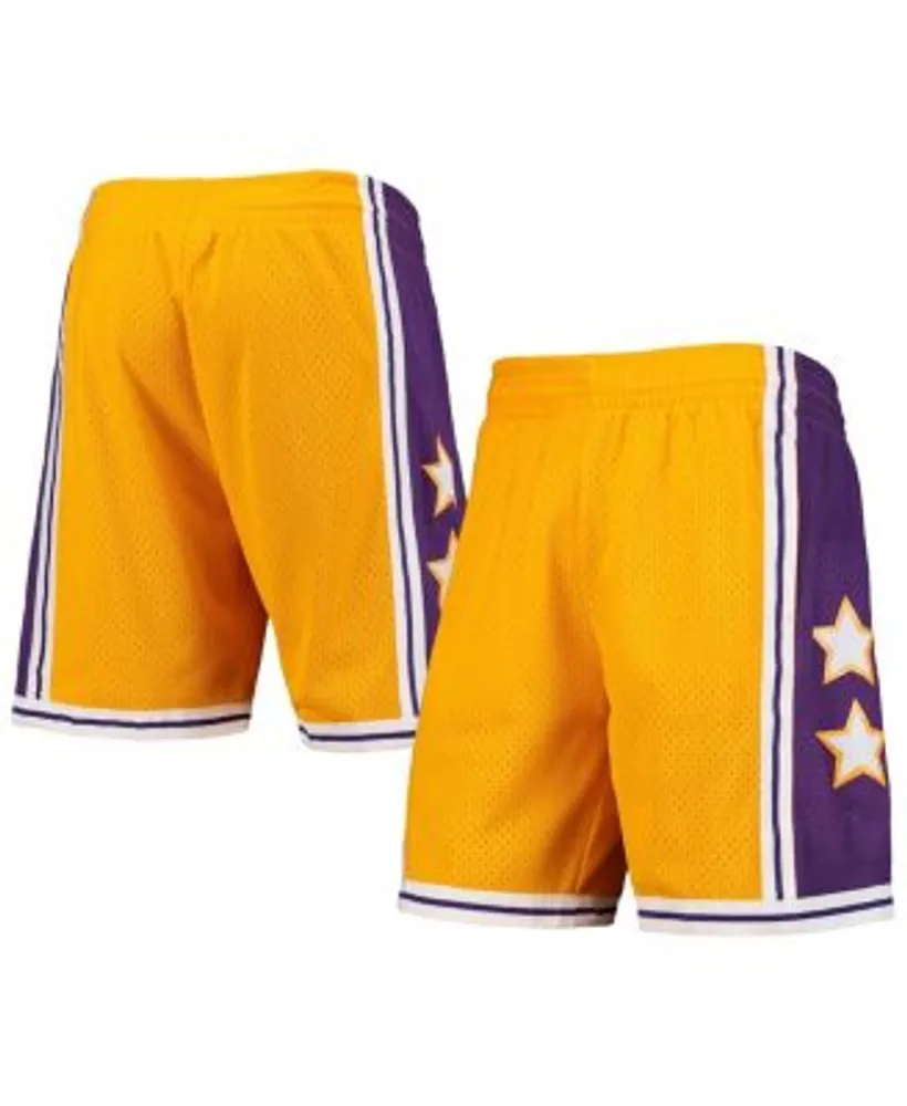 Mitchell & Ness Los Angeles Lakers Swingman Shorts Yellow - Size L