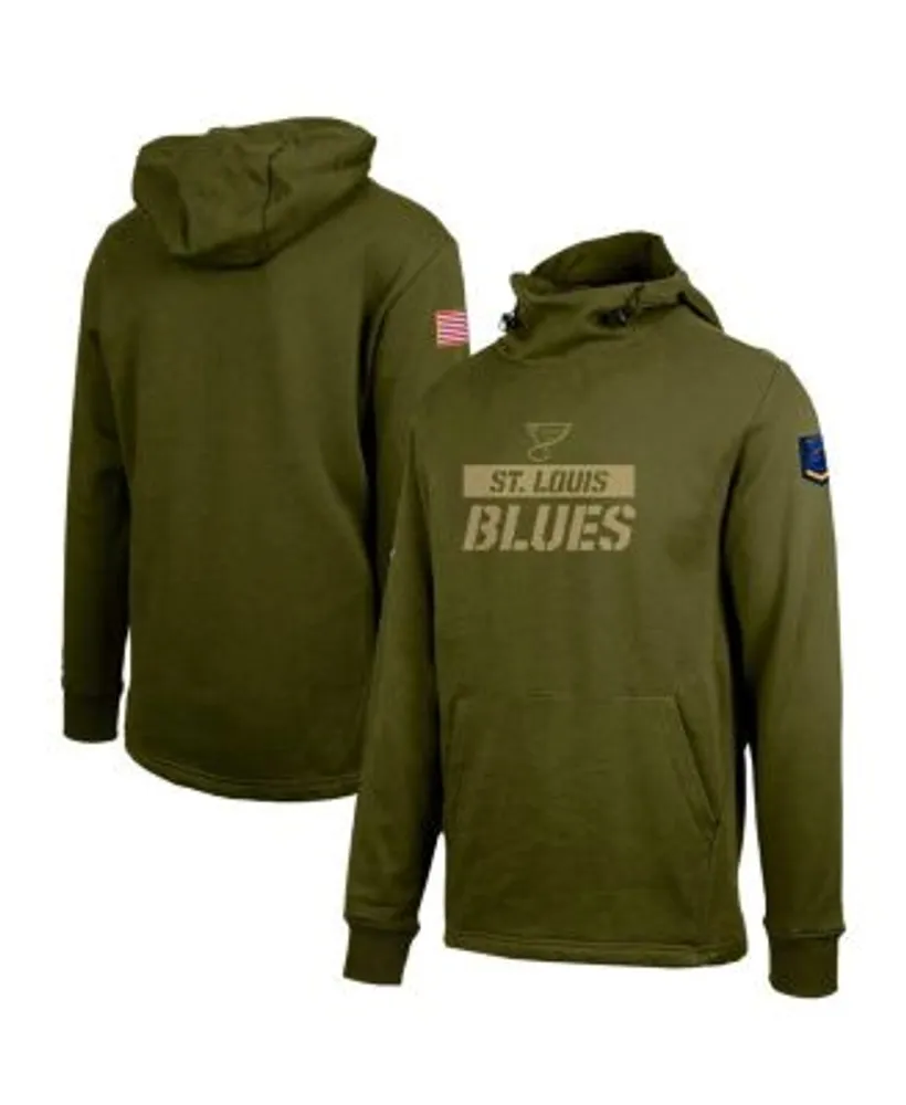Men's Blue St. Louis Blues Classic Pullover Hoodie Size: Small