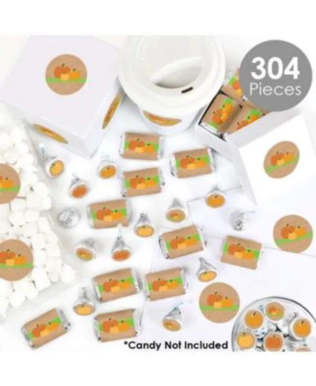 Big Dot of Happiness Pumpkin Patch - Fall, Halloween or Thanksgiving Party  Favor Kids Stickers - 16 Sheets - 256 Stickers