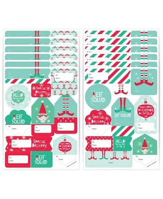 Elf Squad Kids Christmas & Birthday Party Gift Labels To and From 120 Stickers