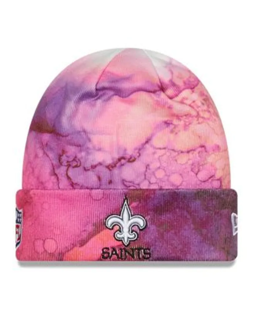 Men's New Era Pink/Black Orleans Saints 2022 NFL Crucial Catch 59FIFTY Fitted Hat