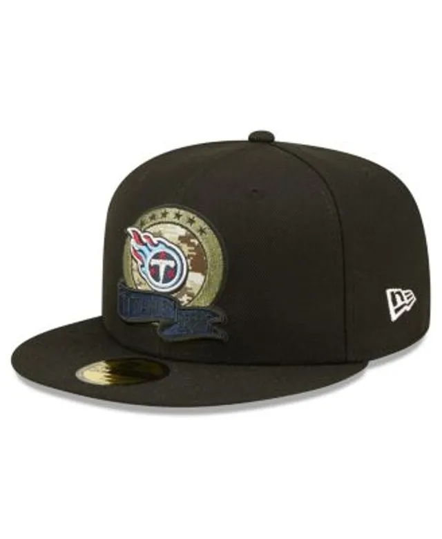 Tennessee Titans New Era 2021 Salute To Service 59FIFTY Fitted Hat -  Black/Camo