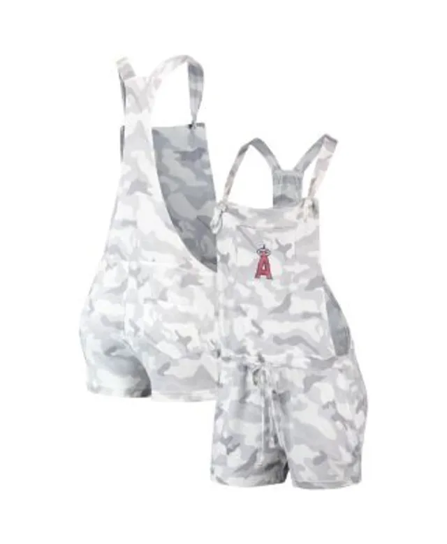 Concepts Sport Women's Gray Chicago Cubs Camo Overall Romper - Macy's