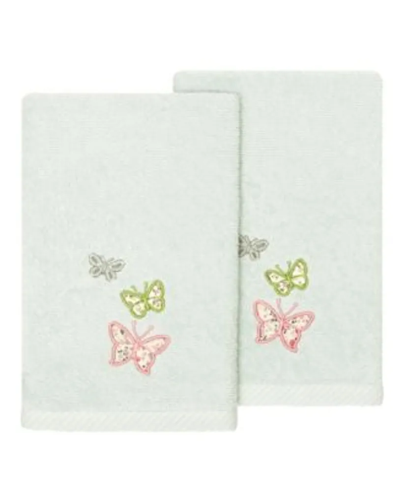 vintage guest towels, fingertip hand towel embroidered cotton