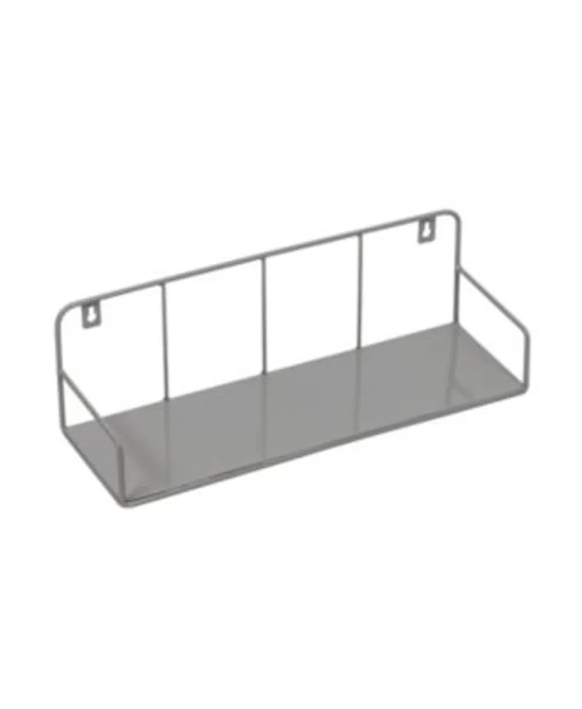 Metal Wall Shelf, Metal Floating Shelf, Small Metal Shelf, Metal