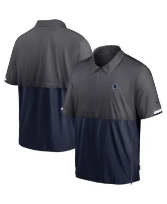 Dallas Cowboys Nike On Field Sideline Repel Hoodie Short Sleeve