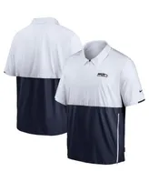 Men's Nike White/Navy Chicago Bears Sideline Coaches Half-Zip Short Sleeve  Jacket