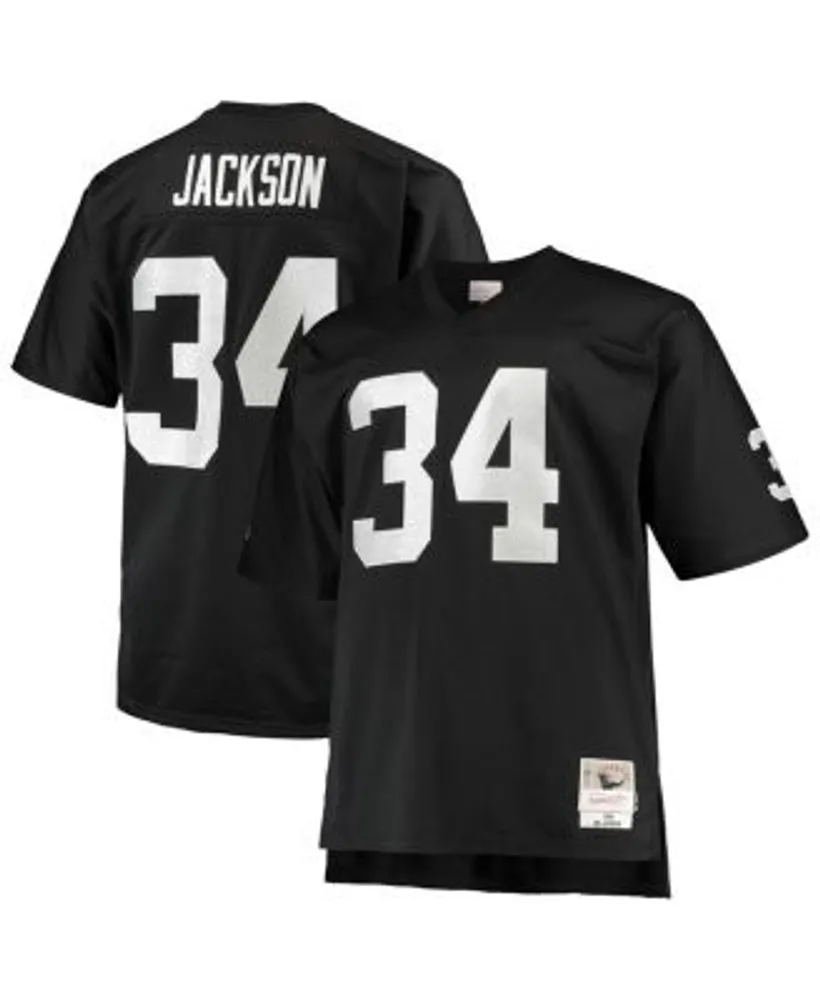 Men's Mitchell & Ness Bo Jackson Black Las Vegas Raiders Legacy