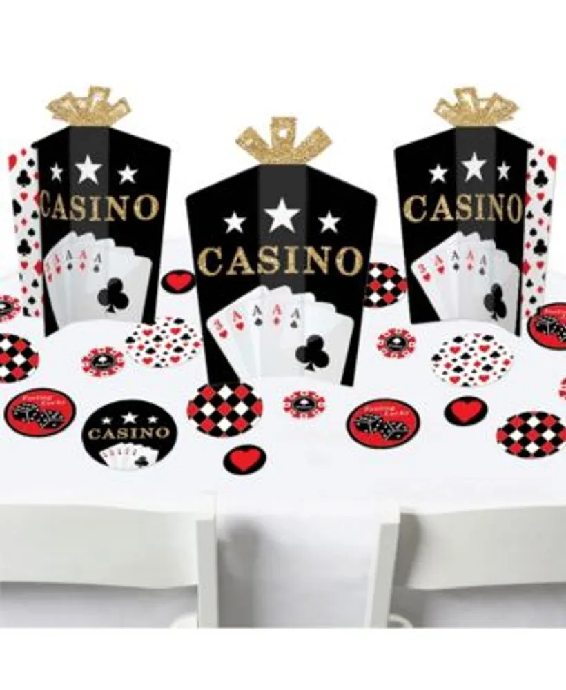 Casino Party Decoration Supplies, Casino Theme Party Decorations