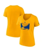 Youth Fanatics Branded Navy St. Louis Blues Authentic Pro Logo T-Shirt