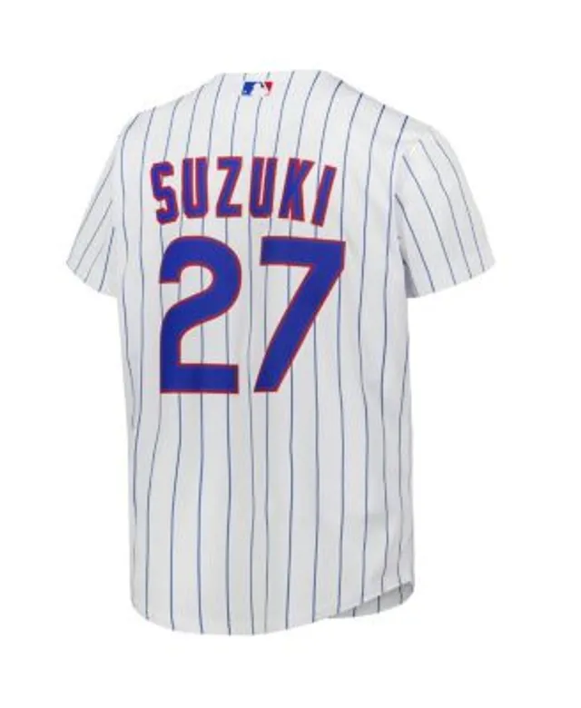 CHICAGO CUBS SEIYA SUZUKI HOME REPLICA JERSEY