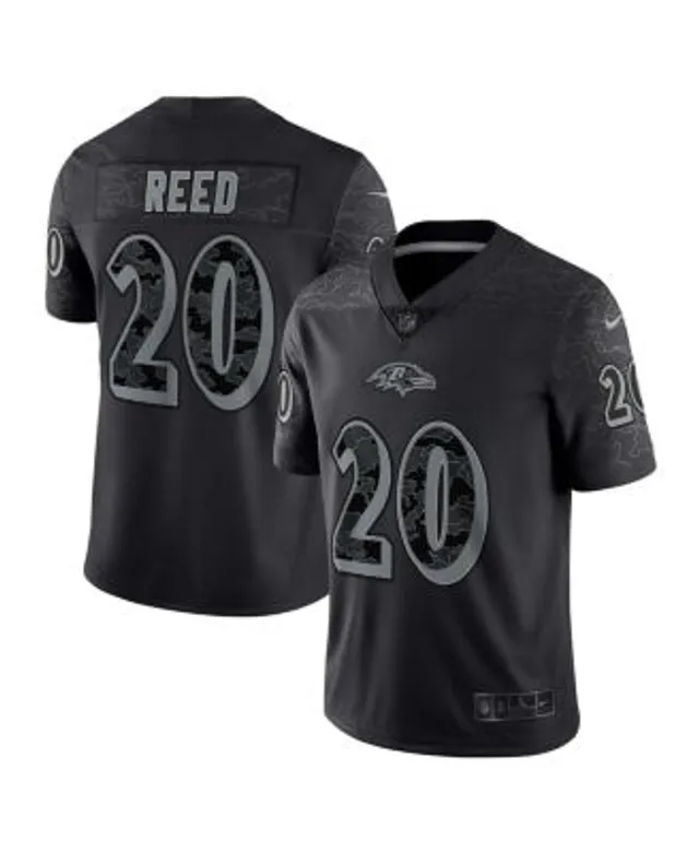 Women's Nike Ed Reed Purple Baltimore Ravens Game Retired Player Jersey