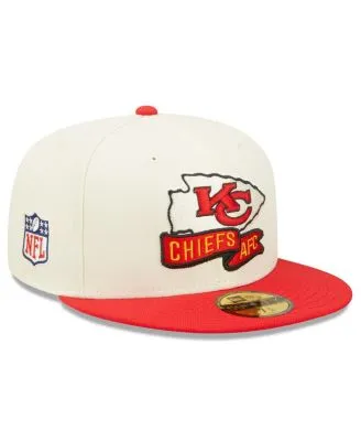 New Era Men's White Kansas City Chiefs Omaha Low Profile 59FIFTY Fitted Hat