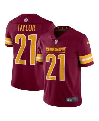 Nike Washington Commanders 21 Sean Taylor Black Reflective Vapor Limited Men  Jersey