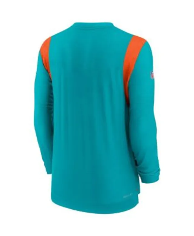 Men's Nike Aqua Miami Dolphins Logo Essential Legend Performance T-Shirt