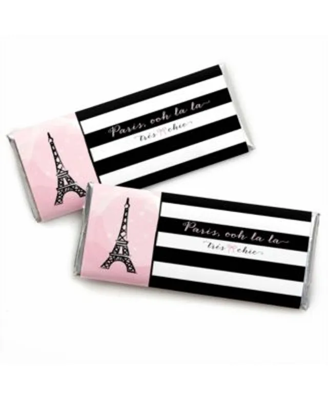 Big Dot of Happiness - Paris, Ooh La La - Paris Themed Birthday Party Favor Kids Stickers - 16 Sheets - 256 Stickers