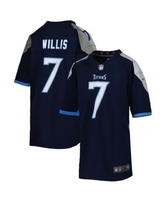 Malik Willis Tennessee Titans Nike Player Game Jersey - Navy