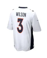 Nike Youth Boys Russell Wilson White Denver Broncos Game Jersey