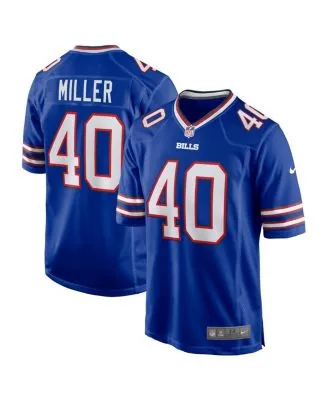 Nike Men's Micah Hyde Royal Buffalo Bills Team Game Jersey