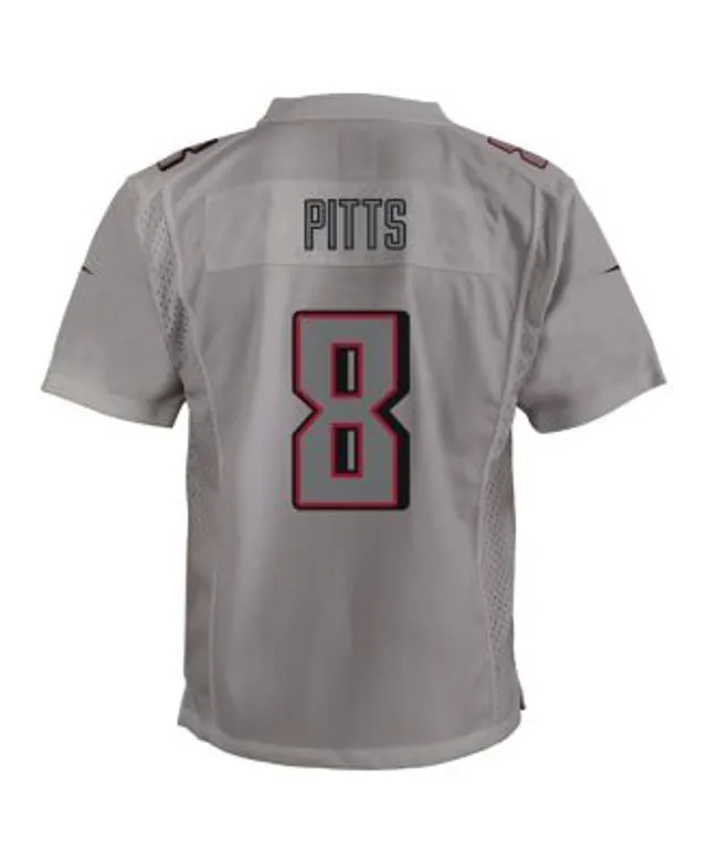 Youth Nike Kyle Pitts Gray Atlanta Falcons Inverted Game Jersey