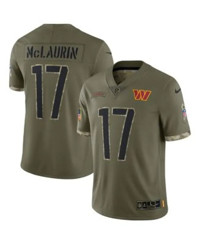 Nike Men's Terry McLaurin Olive Washington Commanders 2022 Salute To  Service Limited Jersey