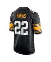 Men's Pittsburgh Steelers Najee Harris Nike Black RFLCTV Limited Jersey