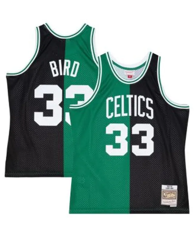 Men's Mitchell & Ness Larry Bird Gold Boston Celtics 1985-86