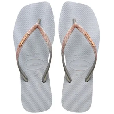 Women's Slim Square Glitter Sandals
