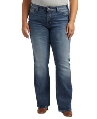 Trendy Plus Suki Mid-Rise Bootcut Jeans