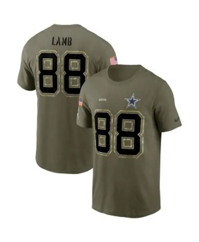 CeeDee Lamb Dallas Cowboys Women's Legend Olive Salute to Service