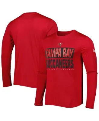 NFL Team Apparel Boys' Tampa Bay Buccaneers Abbreviated Grey T