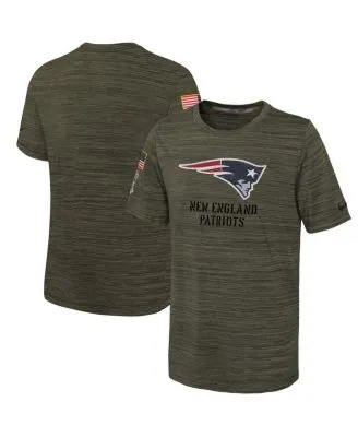 Women's New England Patriots Mac Jones Nike Olive 2022 Salute To Service  Limited Jersey