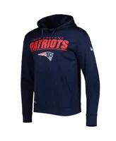 New Era New England Patriots Navy Combine Authentic Huddle Up Pullover  Hoodie