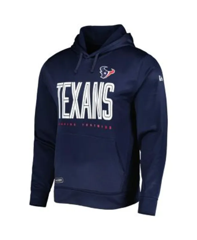 Men's New Era Navy New England Patriots Combine Authentic Huddle Up  Pullover Hoodie