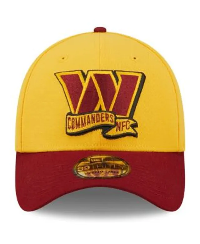 Men's New Era Black Washington Commanders 2022 Sideline 39THIRTY Coaches  Flex Hat