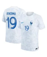 France National Team 2022/23 Stadium Away (Kylian Mbappe) Men's Nike Dri-Fit Soccer Jersey - White, XXL