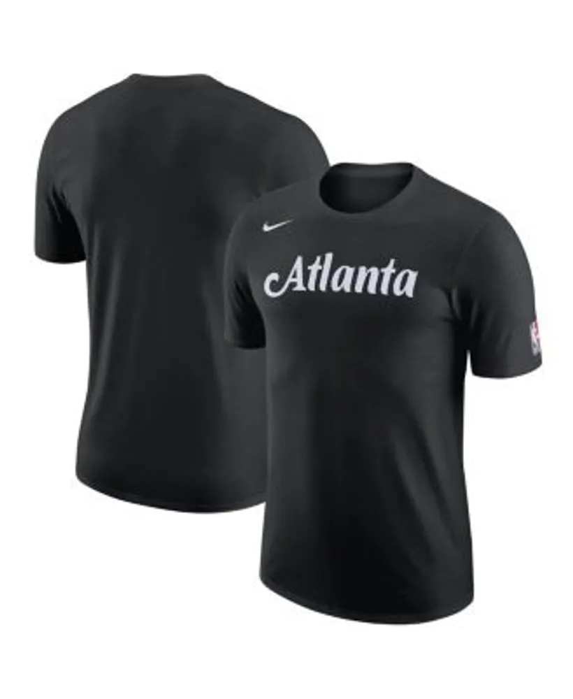 Nike Men's Atlanta Hawks Red Logo T-Shirt, XXL