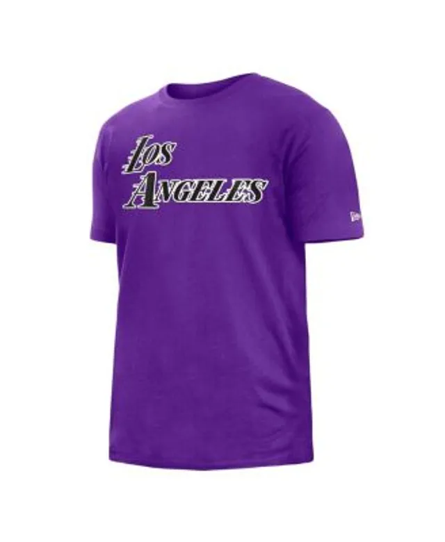 Women's New Era Los Angeles Lakers Washed Short-Sleeve T-Shirt